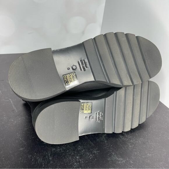 Stuart Weitzman 5050 Lift Bootie Black Nappa Leather Women’s Sz 8 - Picture 7 of 10